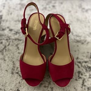 Michael Kors Carlyn Wedge Sandals